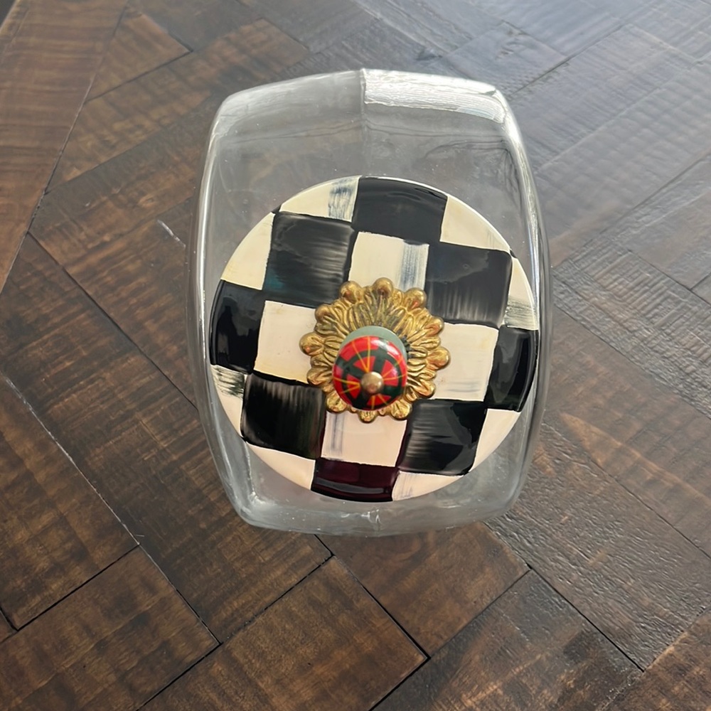 Mackenzie Childs cookie jar